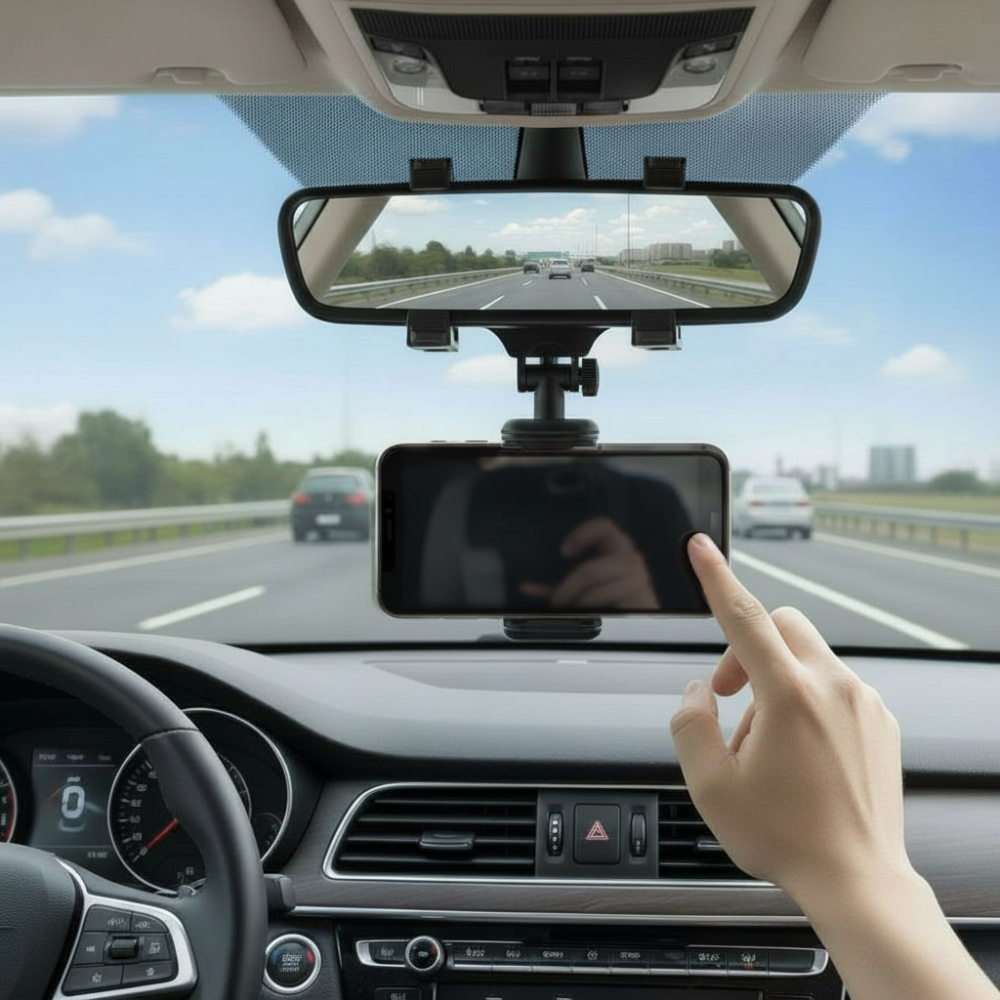 Support de téléphone | Pour rétroviseur intérieur