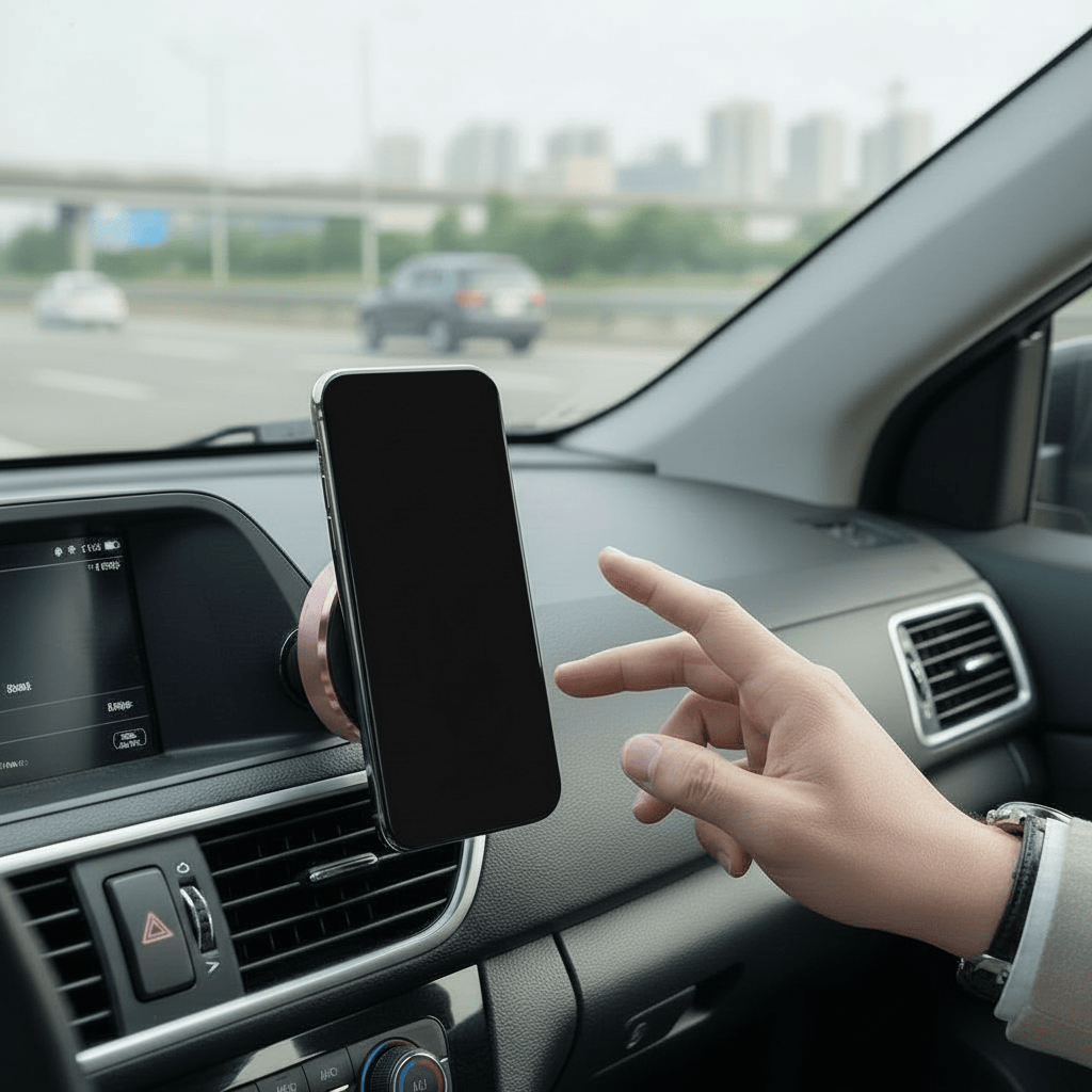 Aimant Telephone Voiture