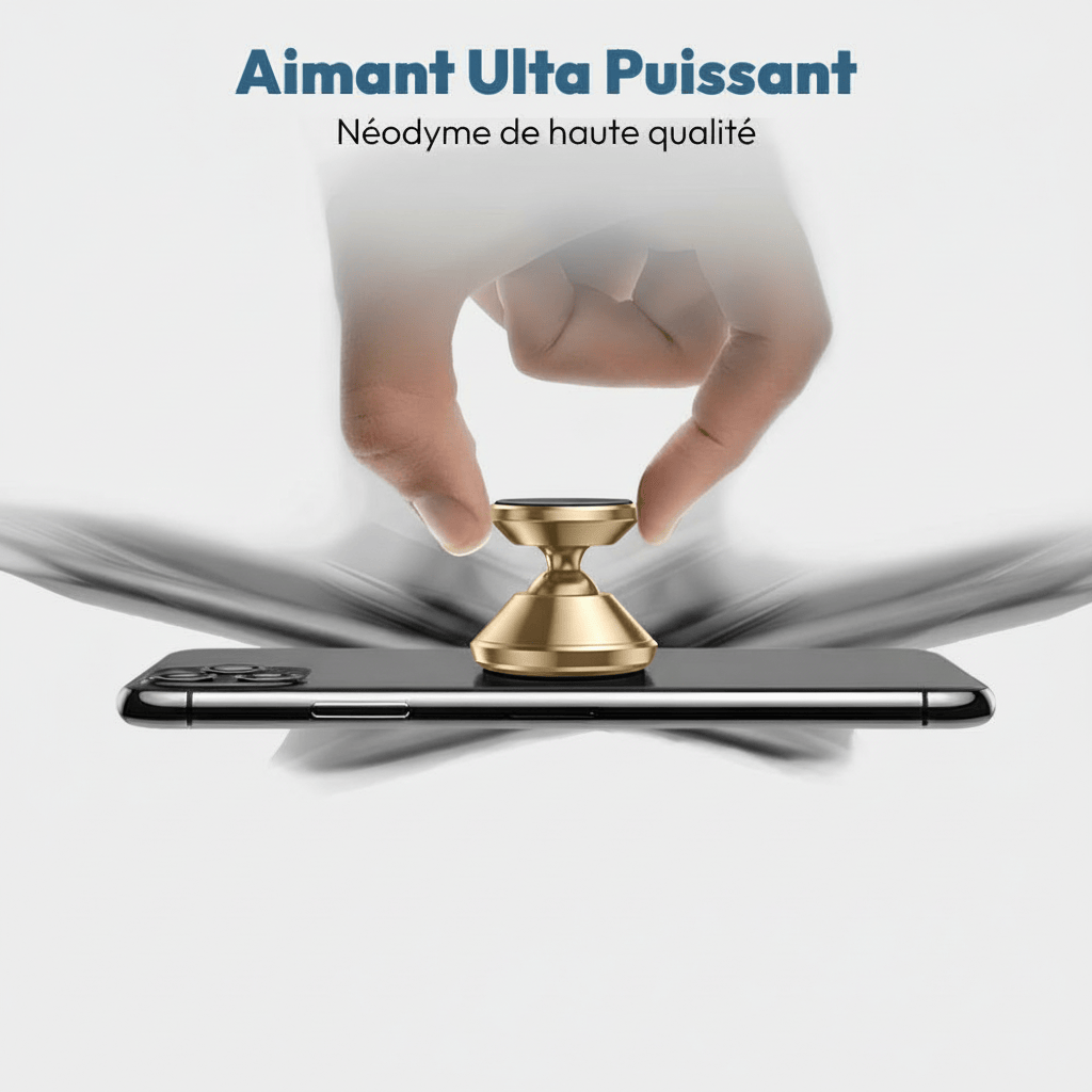Porte Téléphone Voiture Aimanté