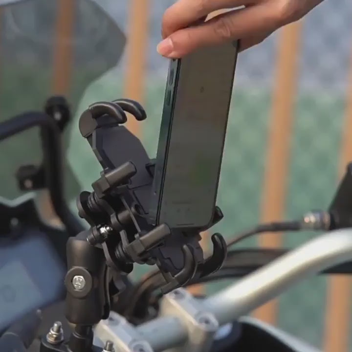Porte téléphone pour guidon de moto