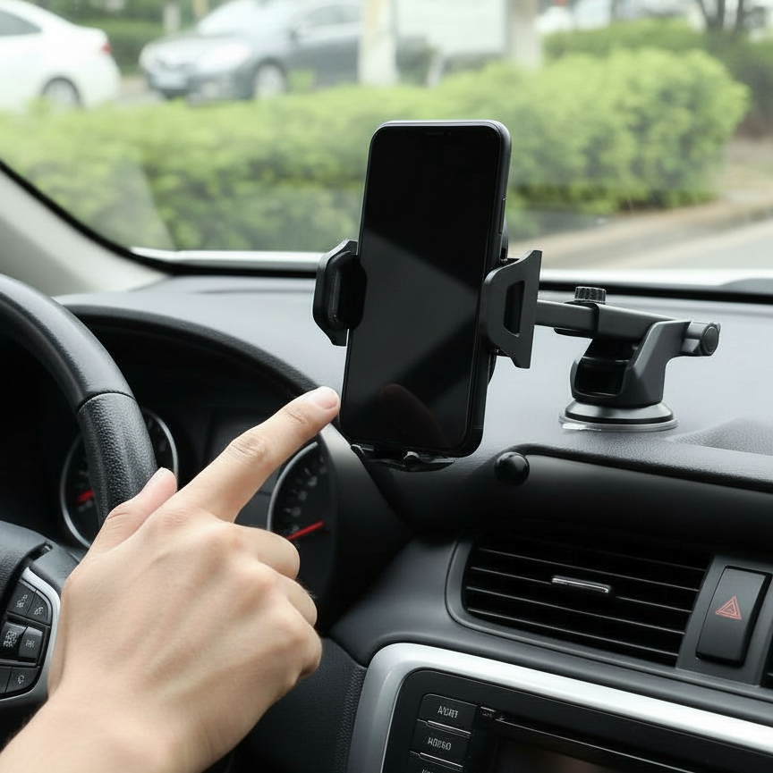 Support ventouse | Pour telephone en voiture