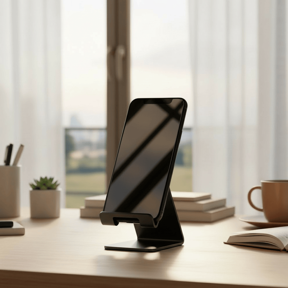 Support Métal Telephone Bureau