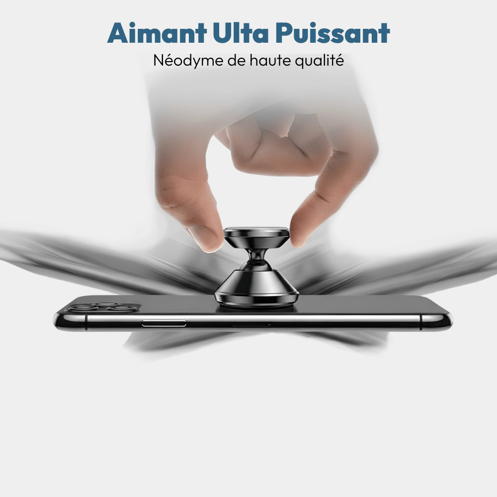 Support Tel Voiture Aimanté
