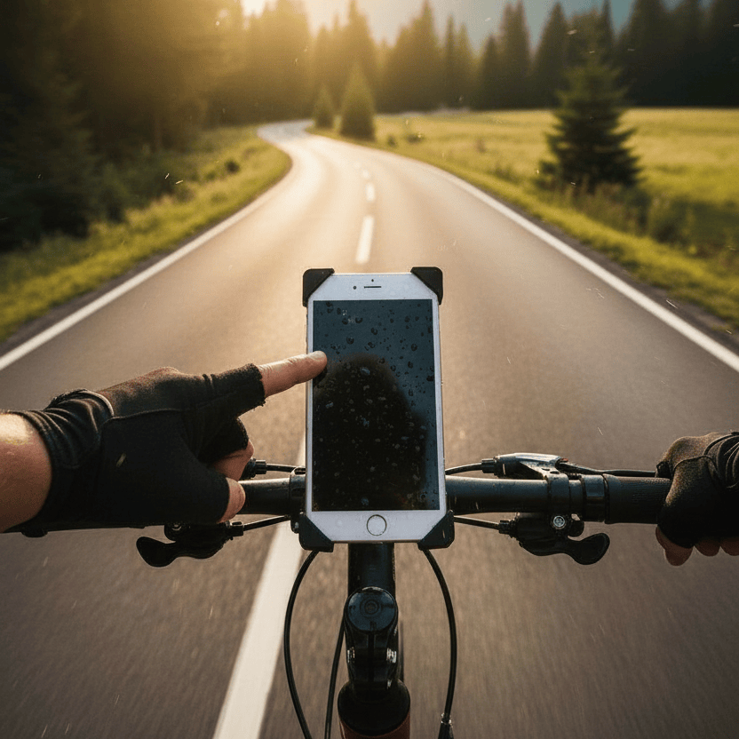 Support Telephone pour Velo de Route